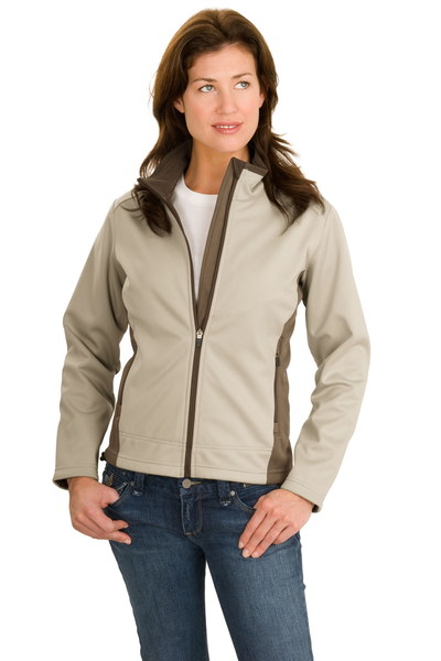 Port Authority Ladies Two-Tone Soft Shell Jacket