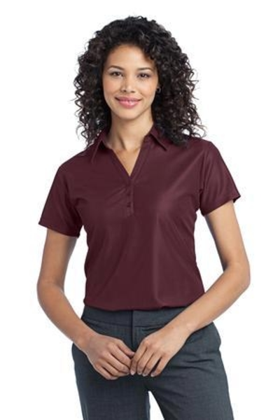 Port Authority Ladies' Performance Vertical Pique Polo Shirt