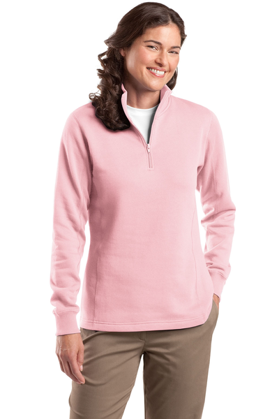 Sport-Tek Ladies 1/4 Zip Sweatshirt