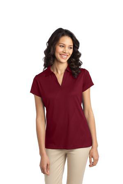 Port Authority Ladies Tech Embossed Polo Shirt